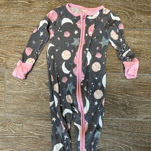 Little Sleepies - Pink To the Moon and Back (6-12 mo)